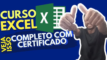 Curso de Excel - Curso de Excel Completo e Com Certificado - Curso de Excel Online Vale a Pena?