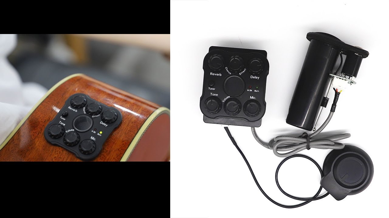 Acoustic Guitar Resonance Pickup Preamp System Builtin Speaker YouTube