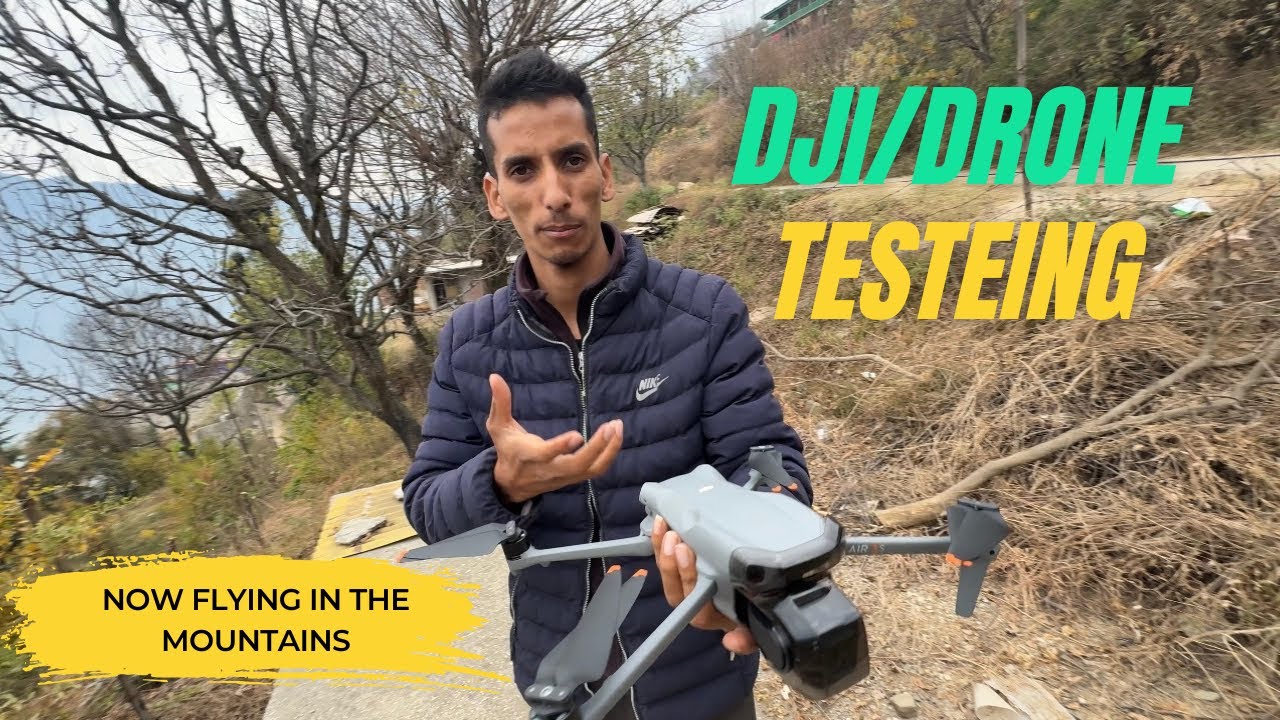 DJI Air 3S First Time Flying in Himalayas 😍 | Manali Autumn Drone Shots