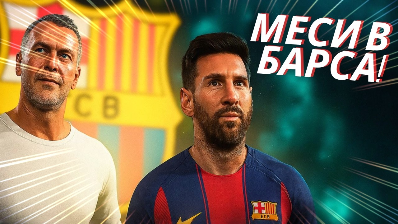 ШОК ТРАНСФЕР: MESSI ПОДПИСВА С БАРСА! | FC 25
