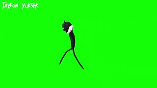 Green Screen Cartoon Cat /Cartoon Cat Walking Green Screen /Cartoon Cat Green Gcreen Video