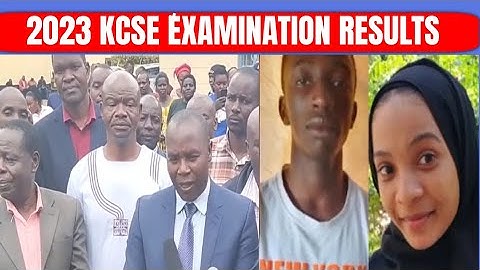 TOP TEN STUDENTS AND SCHOOLS IN 2023 KCSE RESULTS