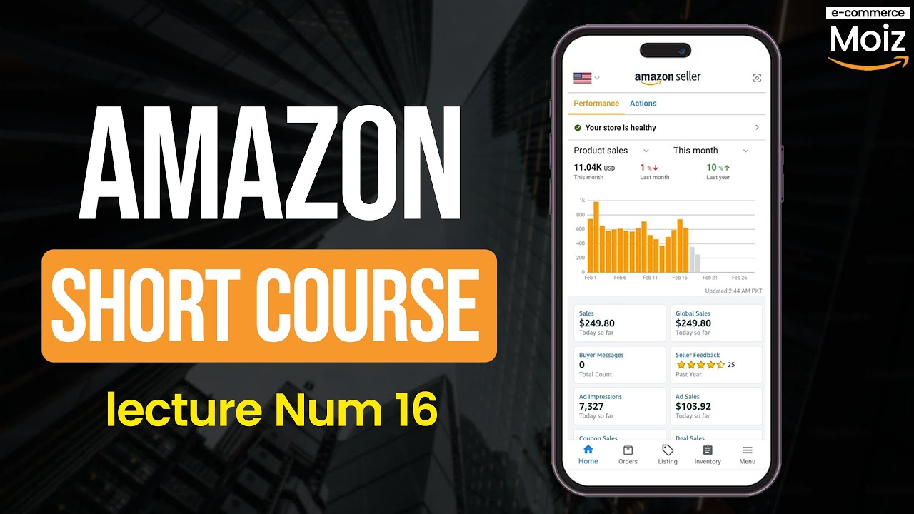 Amazon Listing Tutorial Part 2 | Complete Step by Step Product Listing Guide | Ecommerce With Moiz