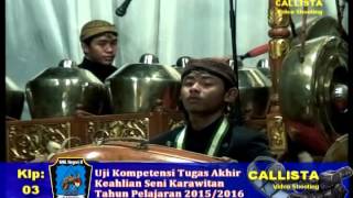 Budhalan Lcr  UDAN KENCANA  - CUCUR BIRU P6 -  Karawitan SMKI Surakarta