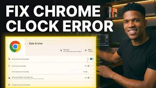 How to Fix Clock Is Ahead or Behind Error in Chrome [2026] | Step-by-Step
