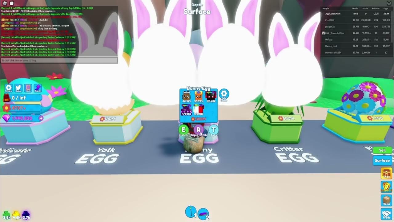 HATCHING 2ND SECRET HOLY EGG (Mining Simulator 2) YouTube