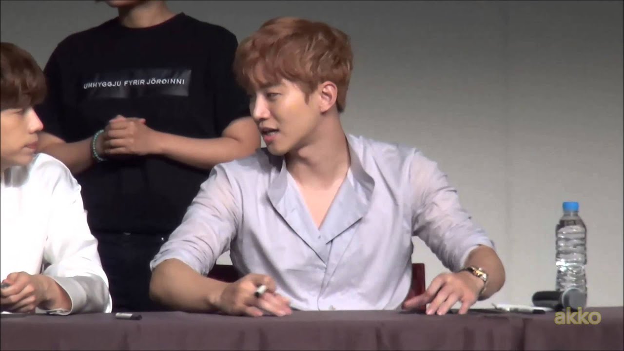 150620 サイン会　初めのあいさつ＋ジュノ