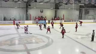 Faceoff  Neutral Zone Win to Left D and tie up Center