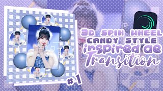 3d spin wheel cand style aesthetic transition on alight motion part 1 - Mhloovy