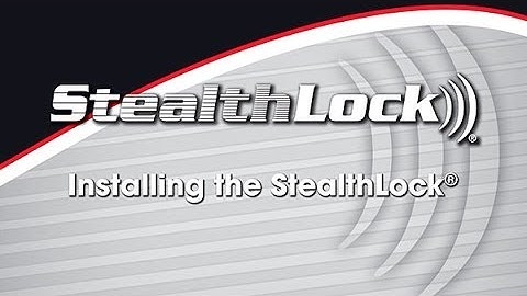 CompX Timberline: StealthLock - How to Install