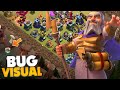 BUG DO VISUAL DA VILA!! INCRÍVEL! UPANDO OS ÚLTIMOS NÍVEIS DA RAINHA NO MEU CV13 NO CLASH OF CLANS