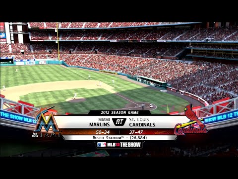 MLB 12: The Show (Miami Marlins Season) Game #85 - MIA @ STL