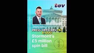 Stormont gasta 5 milhoes com propaganda TimothyGaston TUV