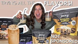 INSANE JAVVY Taste Test | Unsponsored Review | Trying ALL the Flavors!!