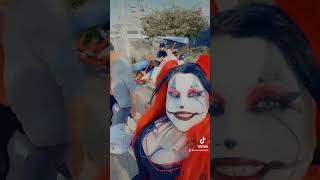 Don’t panic and stop being dramatic #cosplay #pyschoclown #makeup #clown
