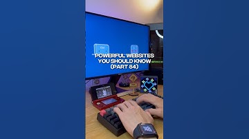 Powerful websites you should know (part 84) #productivity #aitools #ai