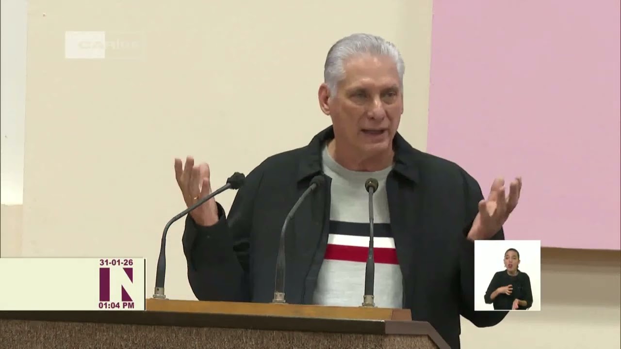 Presidente de Cuba encabeza Pleno del Partido en La Habana