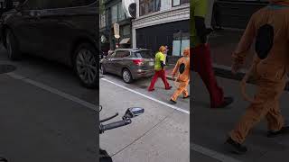 People Behaving Strangely Downtown Cleveland Ohio