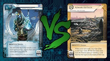 [EN] Android: Netrunner - In English #24 419 Accident Stargate VS Azmari 49 Glacier