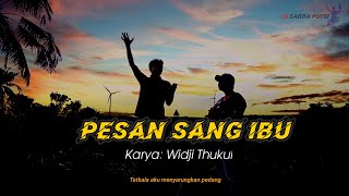 Puisi 'PESAN SANG IBU' Karya: Winarso  Kolaborasi Lagu Mahasiswa 'DARAH JUANG