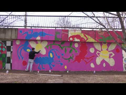 Video: Legální Graffiti