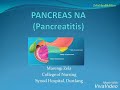 Pancreas na(pancreatitis) - Mizo
