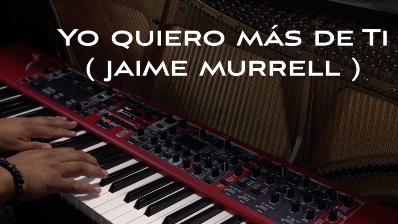 Yo quiero mas de Ti - Jaime Murrell - (Instrumental/Karaoke)