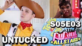 All Stars 5 Episode 3 UNTUCKED - Live Reaction **Contains Spoilers**