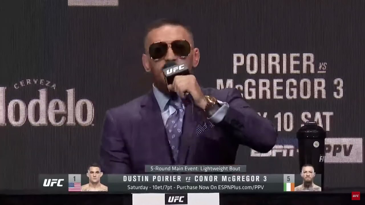 Conor McGregor vs  Pink Suit Guy
