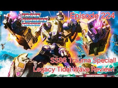 Transformers The Show Episode 224 - Top 5 SS86 Bots - Tidal Wave Review! #transformers #hasbro