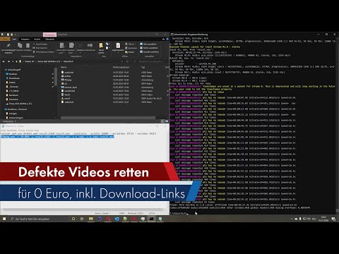 Defekte Videos reparieren | 0-Euro-Lösung inkl. Download-Links