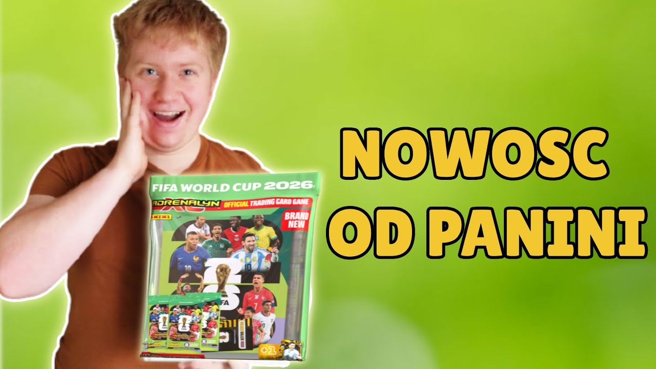 Hit! Mistrzostwa świata 2026 od Panini już na rynku 😲 Otwieramy starter pack 