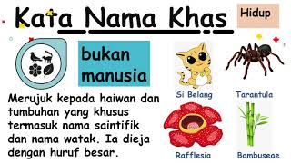 Kata nama khas #cikgootube #ppki #KSSR  Pendidikan Khas tahun 4 Bahasa Melayu