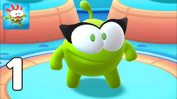 Om Nom Run - Mission 1-5 Part 1 (Android GamePlay Walkthrough)