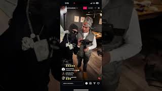 Celebrity Punchmade Dev SNATCHES Teejayx6 chain & FLEXES it on LIVE! Wealth