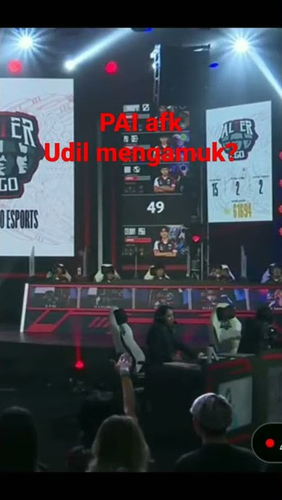 Udil mengamuk PAI afk MPL S9 AE vs Evos