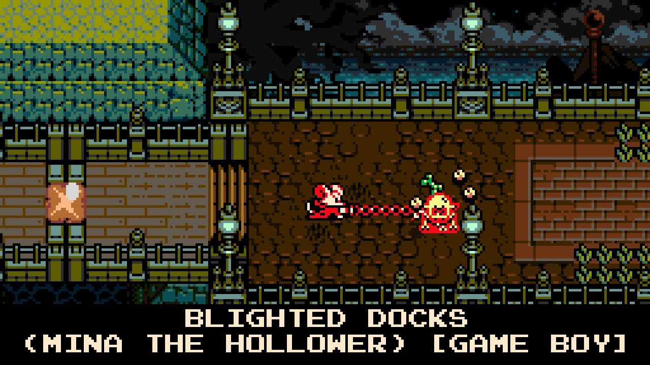Blighted Docks (Mina the Hollower) [8-bit, Game Boy]