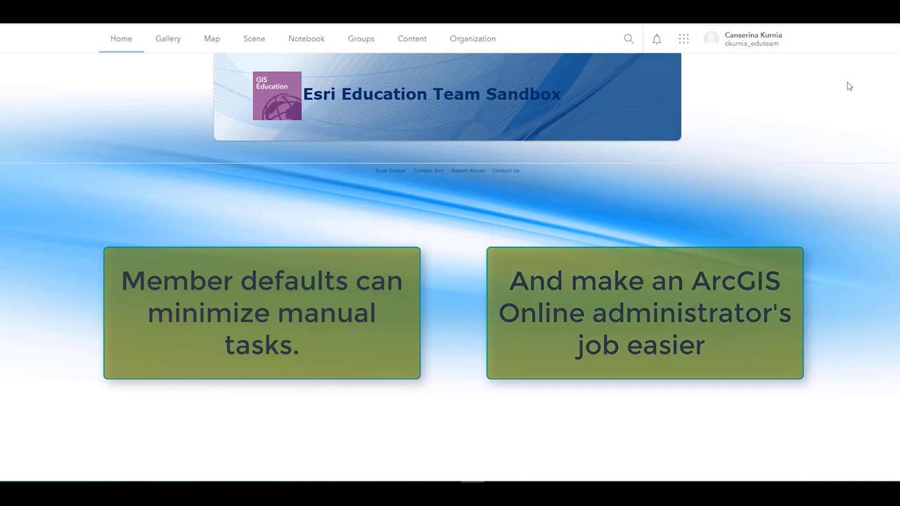 Best Practices for ArcGIS Online Administration in Higher Education