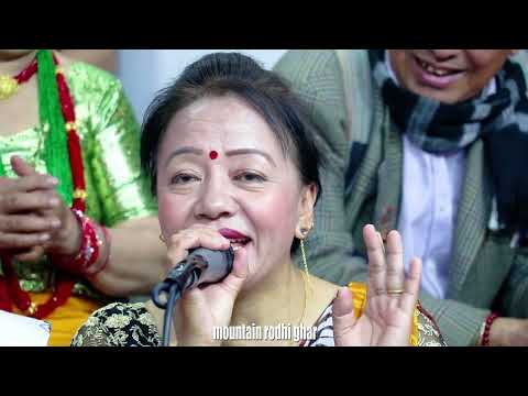 इन्द्रलाई भालेले रक्सि मा बिक्ने काका भने पछी हंगामा भयो New live dohori 2024