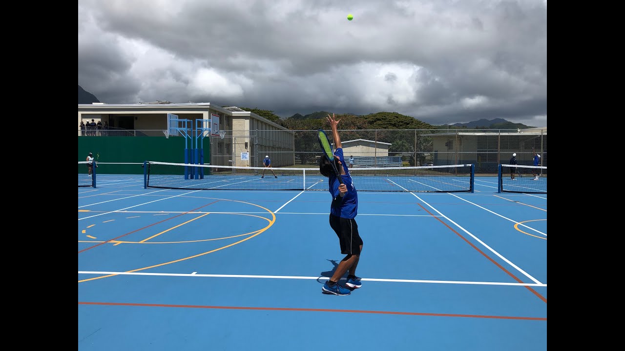 Kailua vs. Kaiser HIGHLIGHTS OIA East High School Varsity Tennis 2021