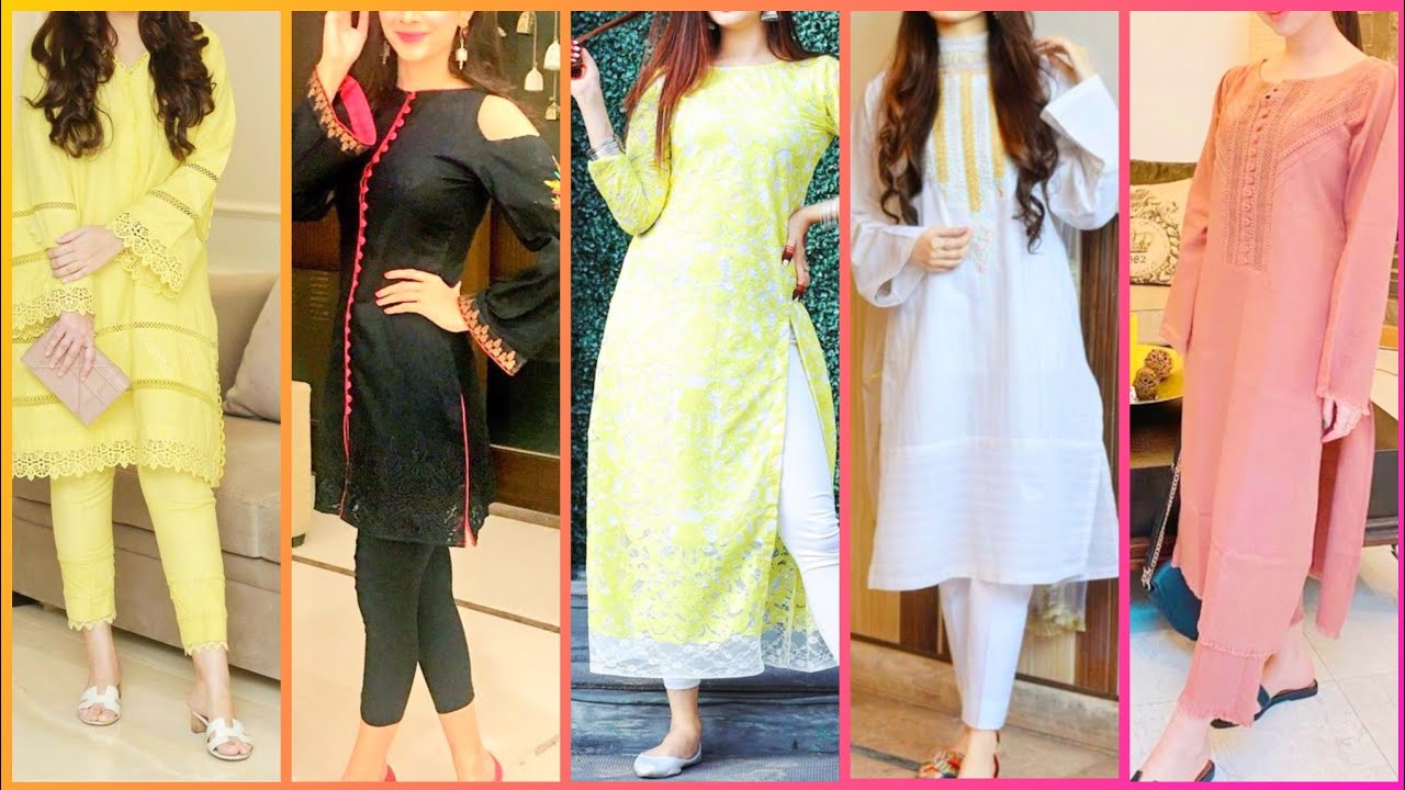 simple casual pakistani dresses ...