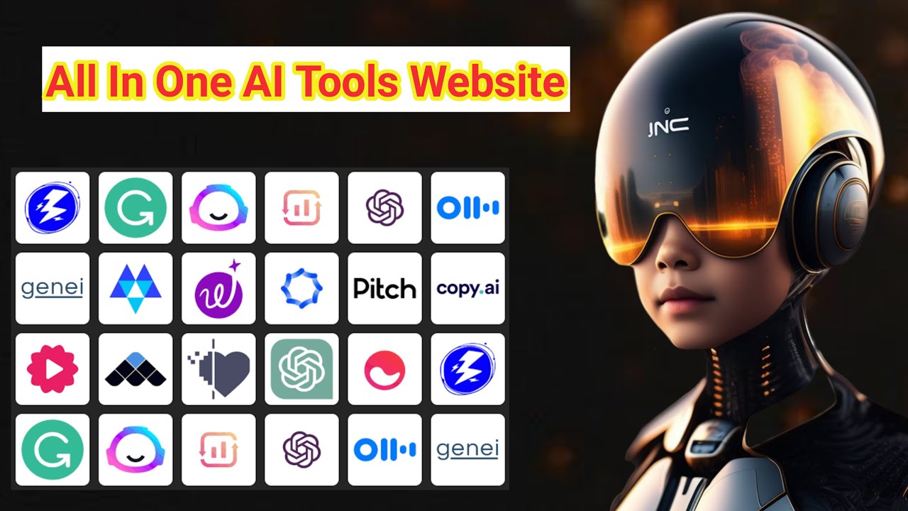 All in one Ai tools website - YouTube