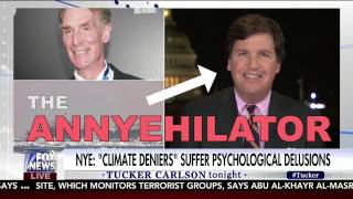 Tucker Carlson Ends Bill Nye's Career