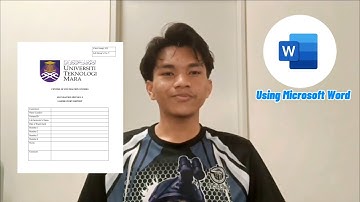 How To Make Physics Lab Report COVER PAGE ||MICROSOFT WORD||