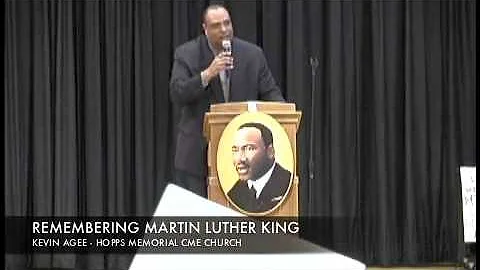 REMEBERING MARTIN LUTHER KING - KEVIN AGEE