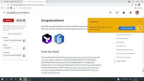 [NEW] - Cloud SQL with Terraform - [GSP234]