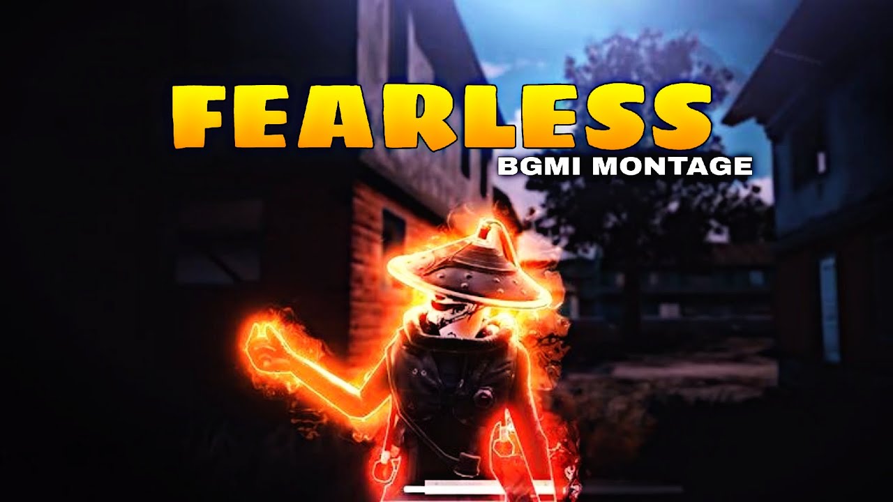FEARLESS | 60 FPS BGMI MONTAGE | KANEKI GAMING
