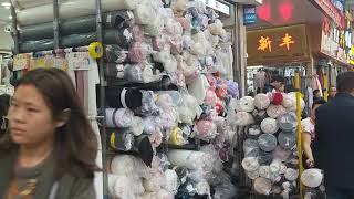 World's Largest Fabrics Wholesale Market in China Fabrics Market Home Textile Curtain Cloth Material screenshot 1
