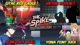 Preview All Character Upcoming Update & Discussion About 6 Silhouette - The Spike Cross Volleyball