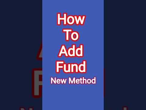 How to add Fund New Method